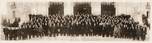 国際労働機関（ILO）第一回総会の写真