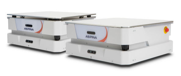 製造現場向け自動搬送ロボット AspinaAMR 製品画像