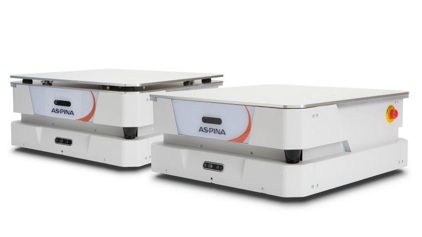 製造現場向け自動搬送ロボット「AspinaAMR」 製品画像