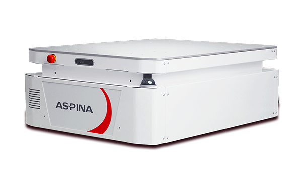 製造現場向け自動搬送ロボット「AspinaAMR300」製品画像