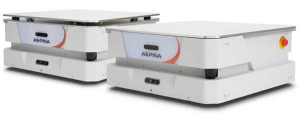 製造現場向け自動搬送ロボット「AspinaAMR」製品画像